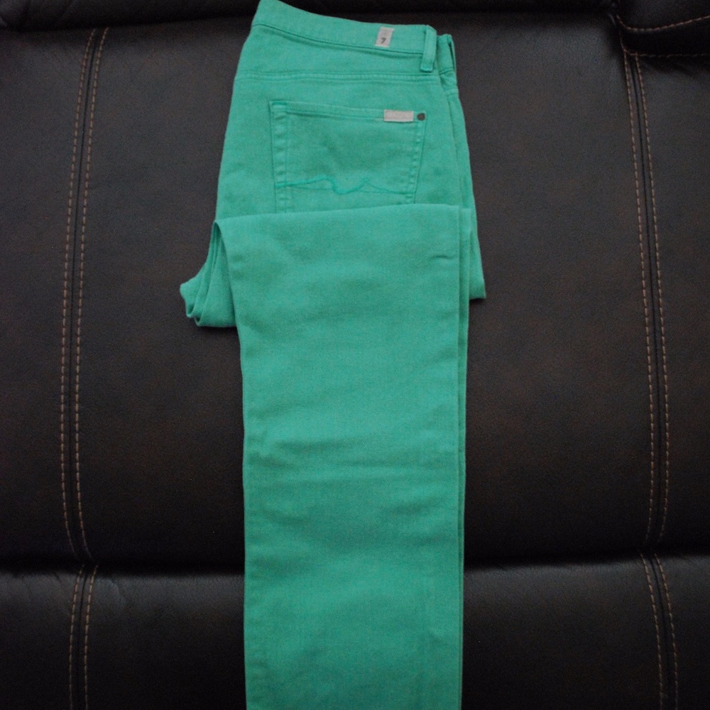 7 For all Mankind Colored Jeans